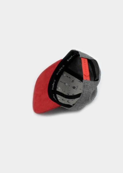 "FC Augsburg" - grau (Snapback)